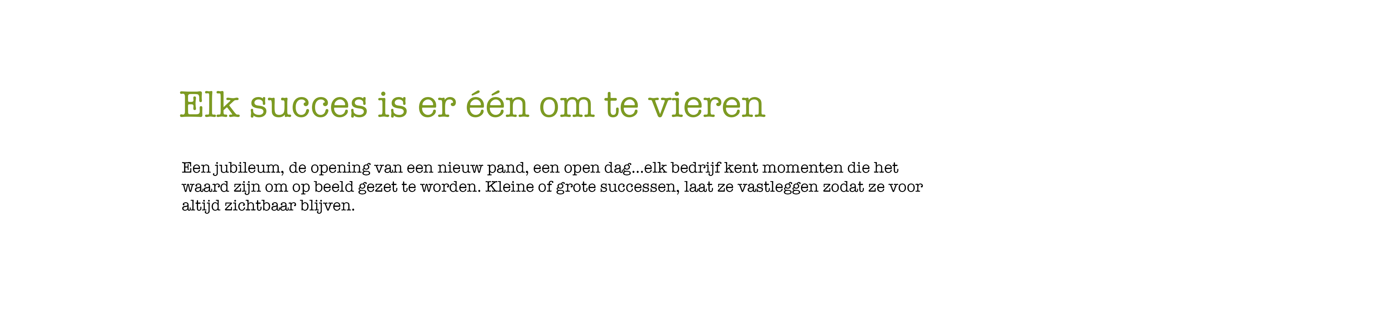 Evenementreportage websitetekst 2019